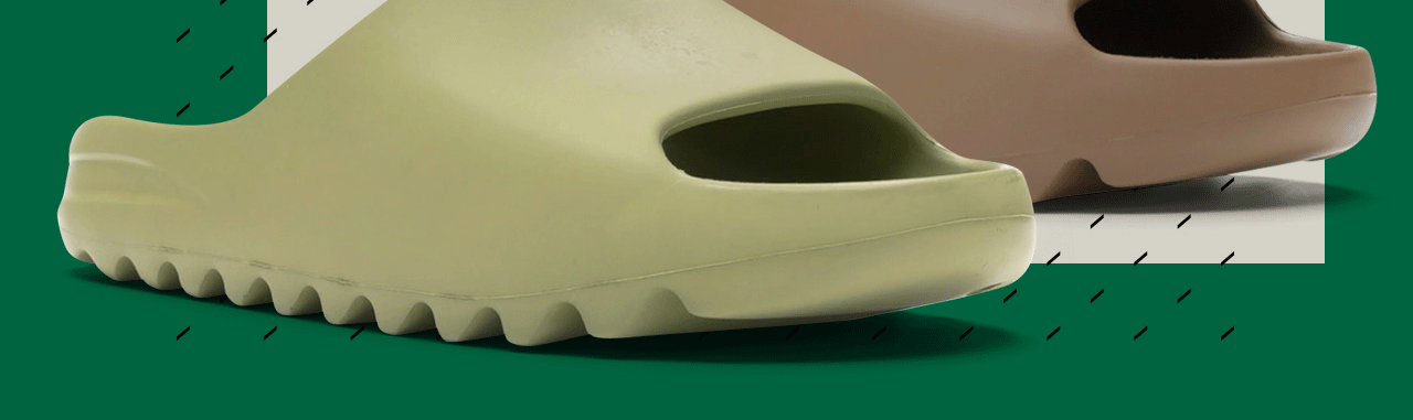 The Yeezy Slide Pure & Core