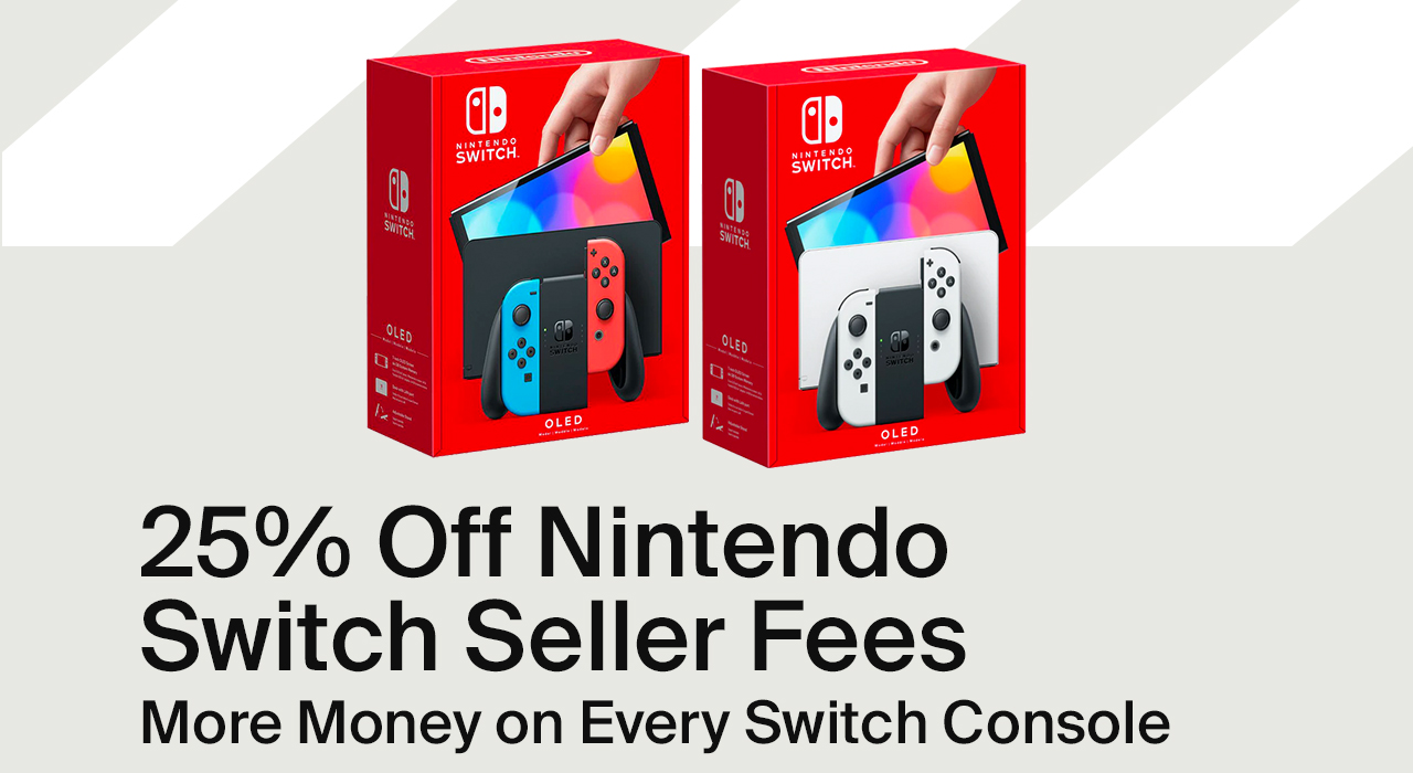 25% Off Nintendo Switch Seller Fees