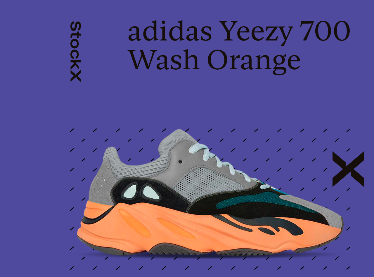 adidas Yeezy 700 Wash Orange