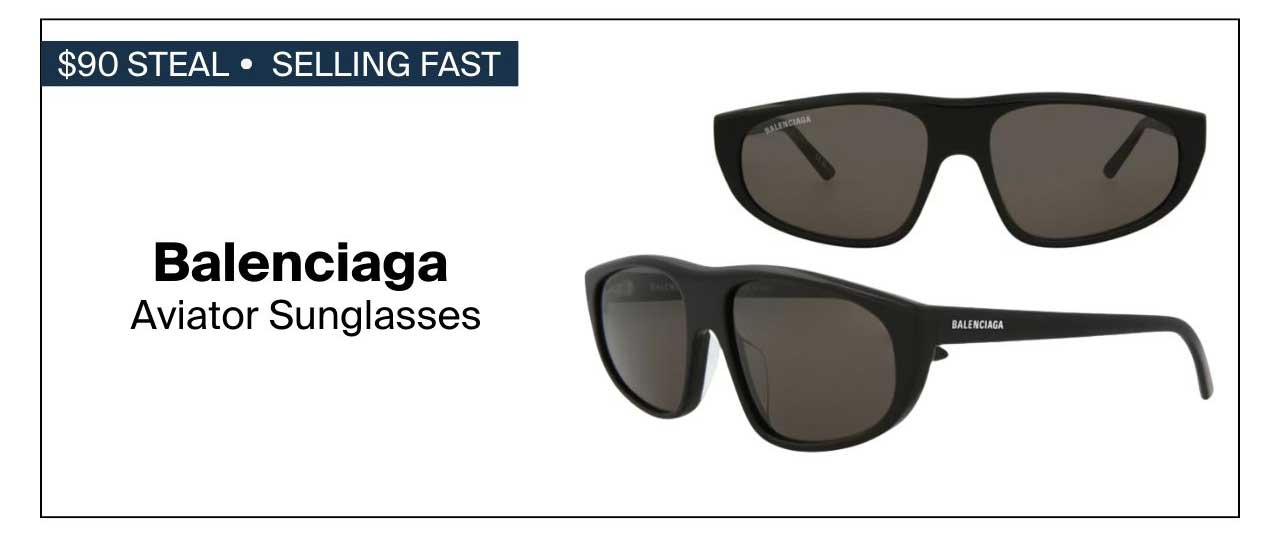 Balenciaga Aviator Sunglasses