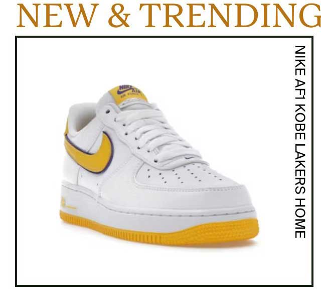 Nike AF1 Kobe Lakers Home