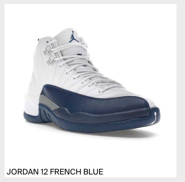 Jordan 12 French Blue