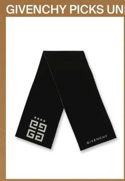 Givenchy black scarf