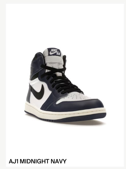 aj1 midnight navy