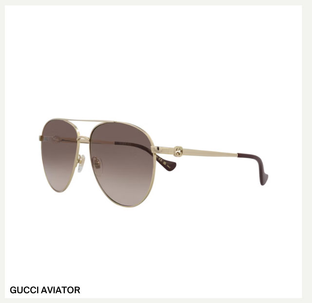 gucci aviator frames