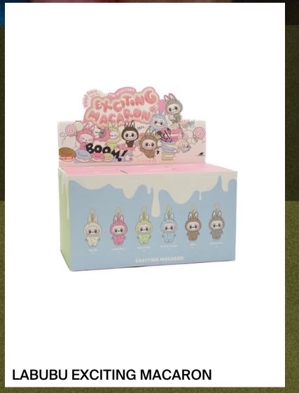 labubu exciting macaron