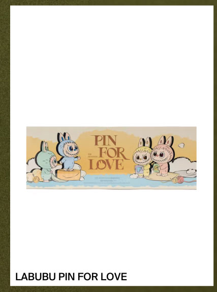 labubu pin for love