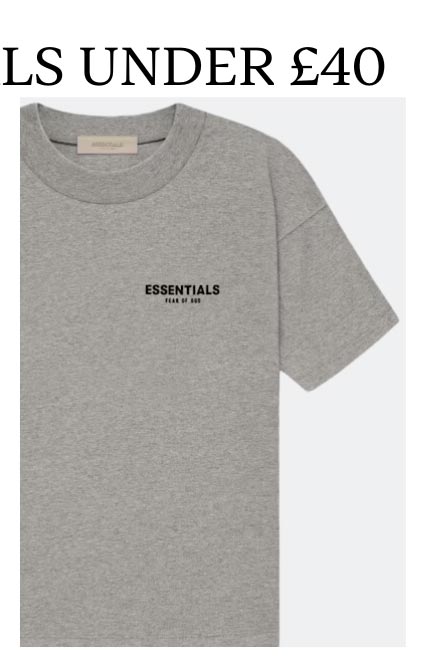 FOG Essentials Tee Dark Oatmeal