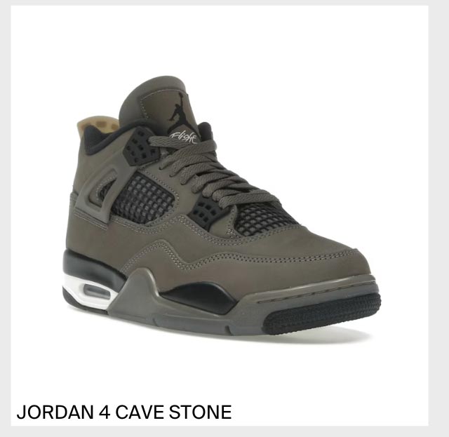 Jordan 4 Cave Stone