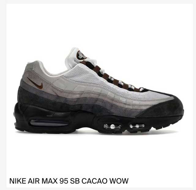 NIKE AIR MAX 95 SB CACAO WOW