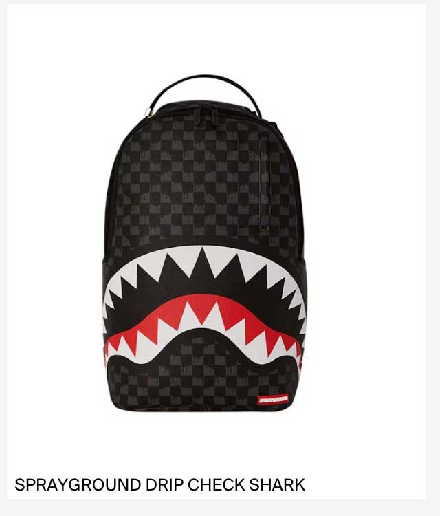 SPRAYGROUND DROP CHECK SHARK