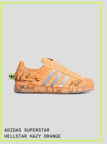 ADIDAS SUPERSTAR HELLSTAR HAZY ORANGE