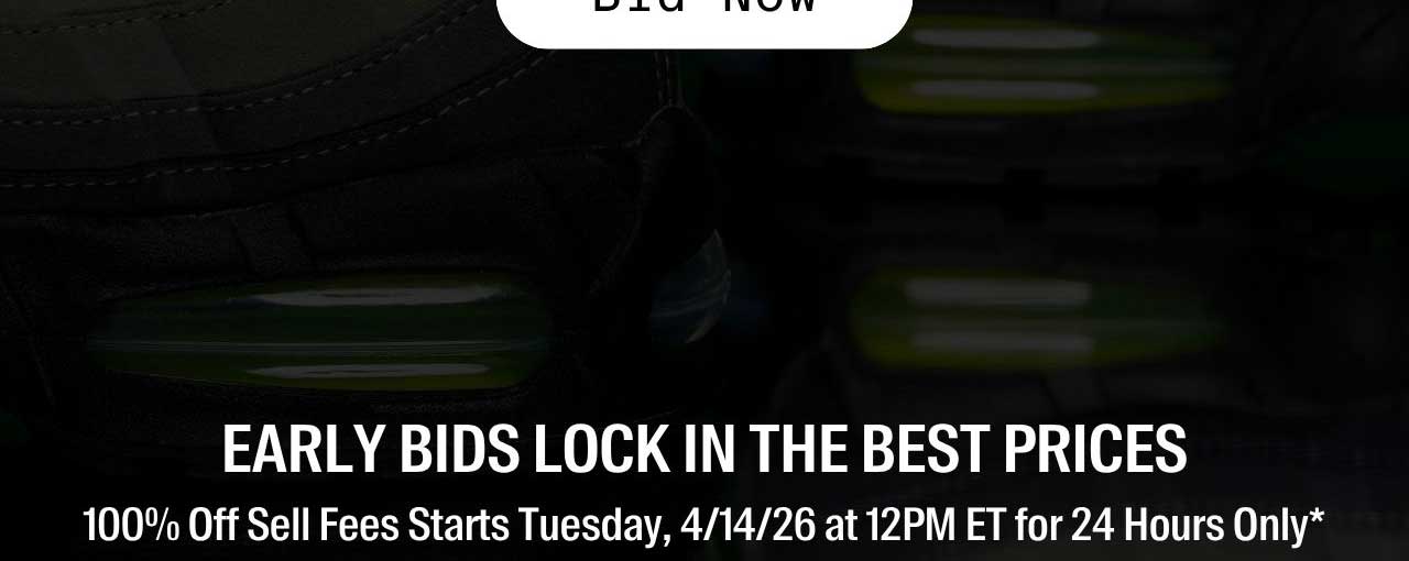 100% Off Seller Fees Starts Soon - Starts 4/14/26  at 12PM ET for 24 Hours Only - Get Your Bids In Now to Get Noticed First