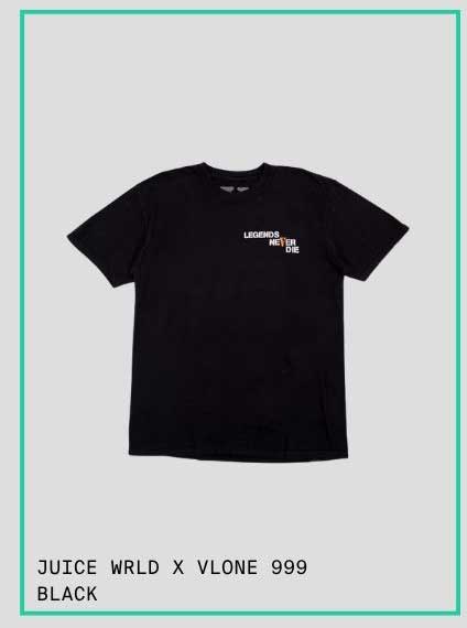 JUICE WRLD X VLONE 999 BLACK