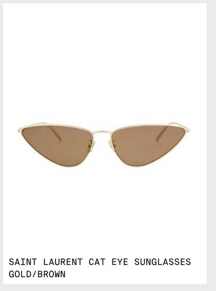SAINT LAURENT CAT EYE