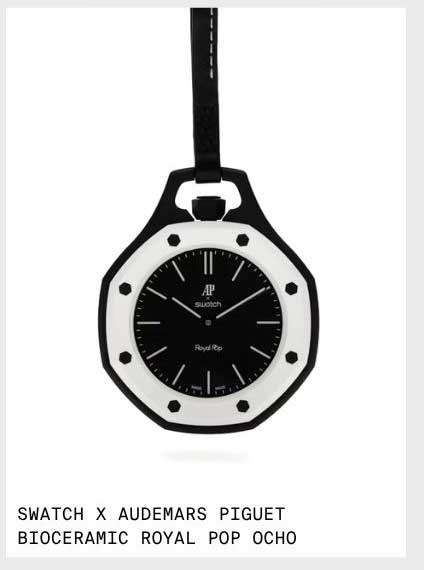 SWATCH X AUDEMARS PIGUET BIOCERAMIC ROYAL POP OCHO